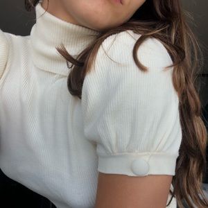 short sleeve turtle neck